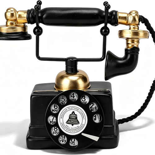 Retro telefon vintage deko - retro,