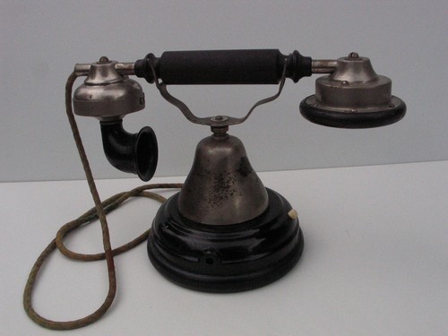 Original antikes tischtelefon - antikes,