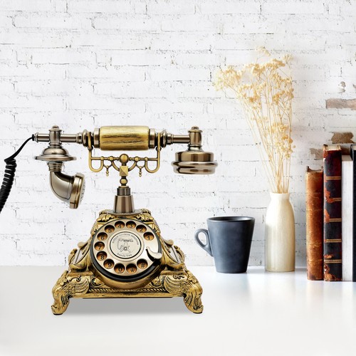 Retro antik tischtelefon - retro,