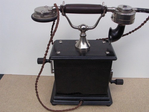 Original antikes tischtelefon - original,