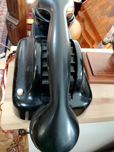 Antikes telefon walzenwähler - antikes,
