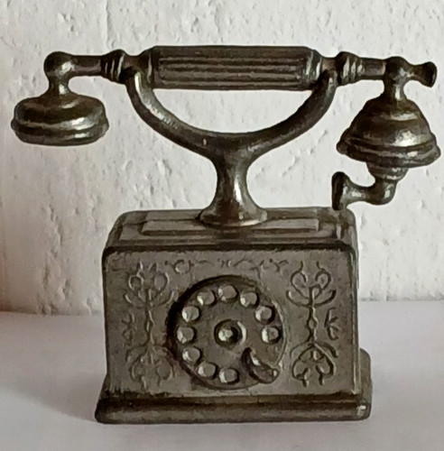 Antikes telefon miniatur - antikes,