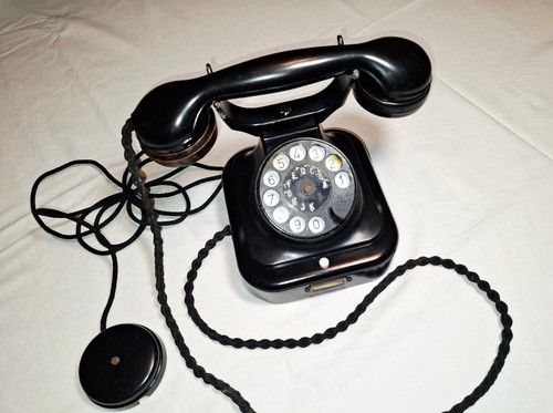 Antikes wählscheiben telefon - wählscheiben,