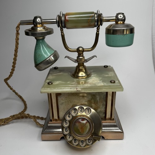 Antik marmortelefon onyx grün - antik,
