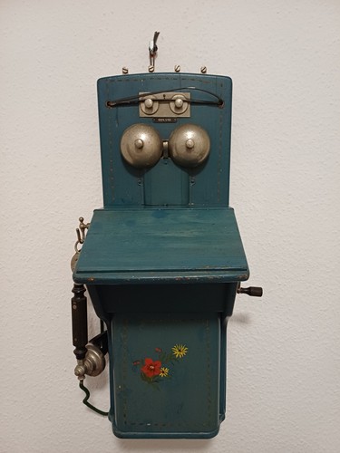 Antikes altes wandtelefon - antikes,