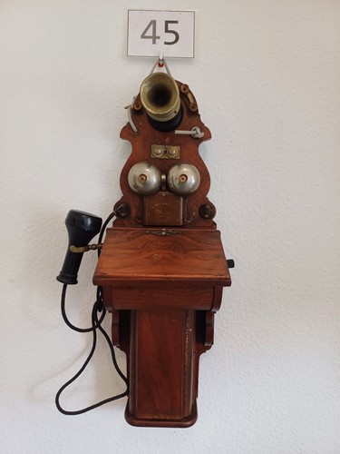 Antikes altes wandtelefon emil - altes,