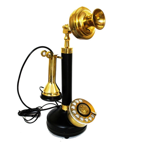 Antikes kerzenständertelefon - antikes,