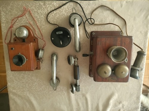 Antike telefon sammlung - sammlung, ca
