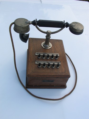 Original antikes tischtelefon - antikes,