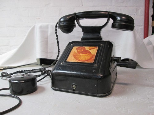 Antikes kurbeltelefon - antikes,