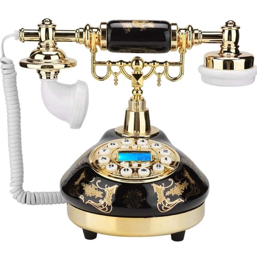 Antikes keramik telefon retro - antikes,