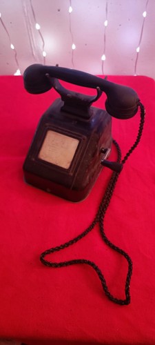 Ob33 telefon bahn mit - telefon, kurbel