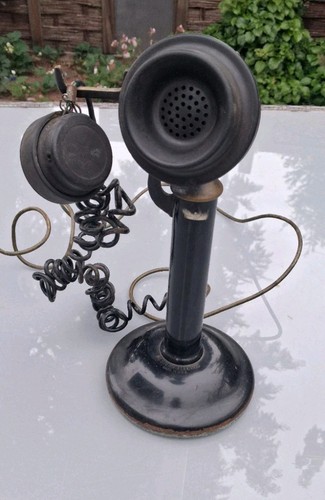 Antikes candlestick telefon - antikes, "candlestick"
