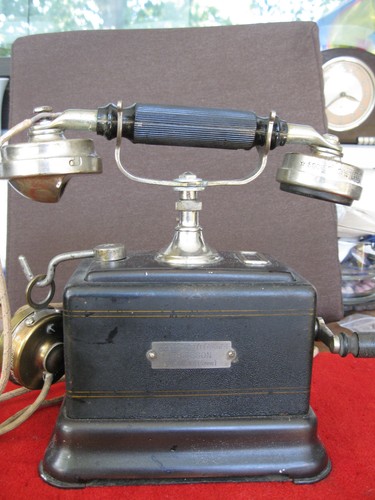 Antikes ericsson tischtelefon - ericsson,