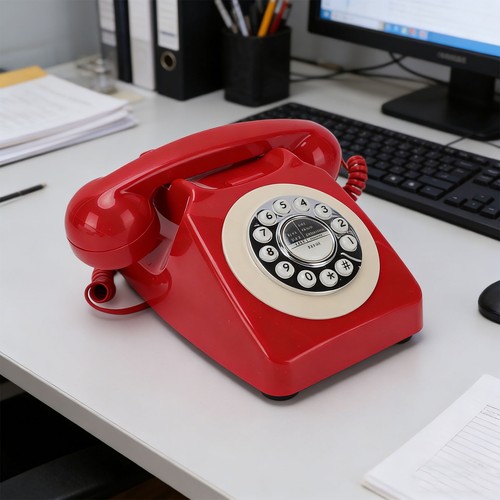 Antikes festnetztelefon mit - antikes,