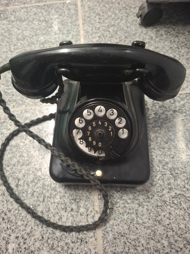 Antikes bakelit telefon w48 - telefon,