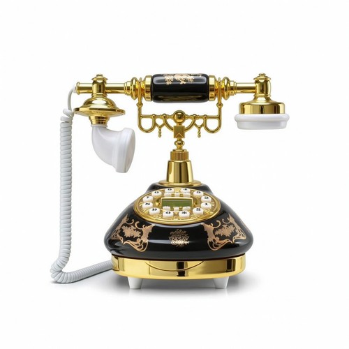 Vintage telefon dekorativ - vintage-telefon,