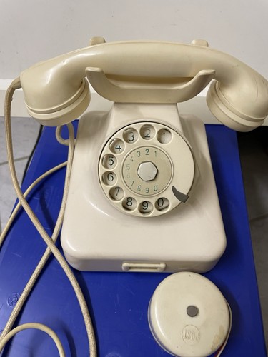 Telefon weiß vintage - weiß, mit
