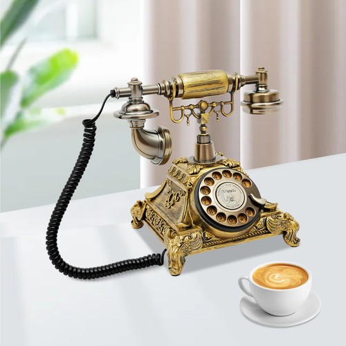 Retro rotary wahl telefon - retro,