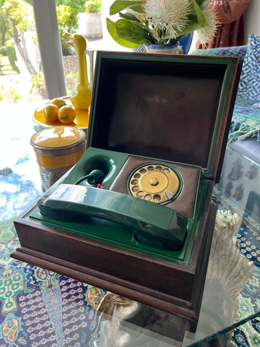 Antikes telefon mit - antikes,