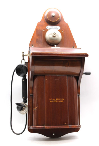 Antikes jydsk holztelefon - antikes,