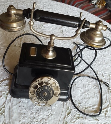 Altes antikes telefon - antikes, l.m
