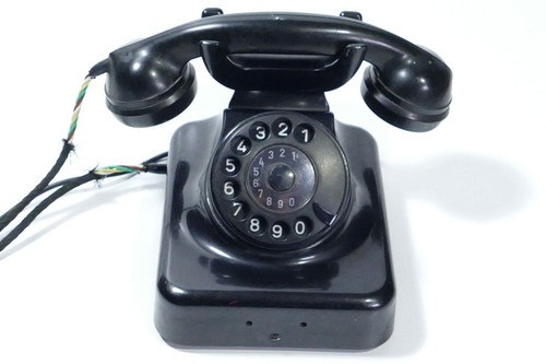 Antikes bakelit telefon mit - bakelit,